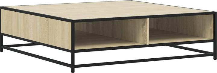 Actual product image VidaXL Coffee table Side table Coffee table Sofa table Tea table Sonoma oak (100 x 100 x 30 cm)