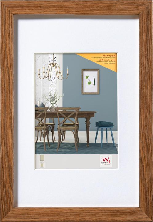 Immagine prodotto Walther Design Cornice in legno Fiorito con vetro artistico (20 x 30 cm)