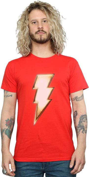 Image du produit - T-shirt SHAZAM BOLT LOGO - Homme (S)