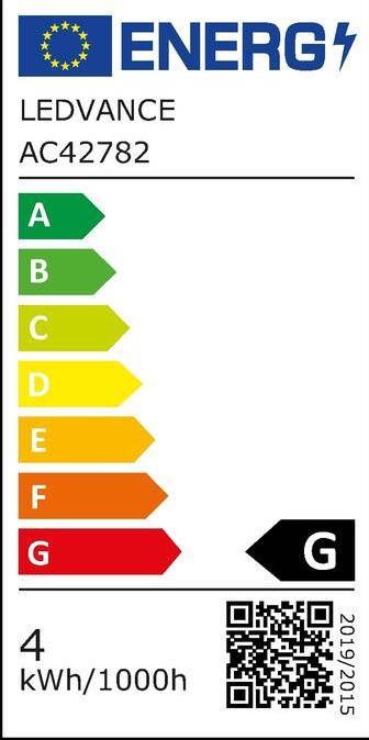 Energy Label Osram Led Superstar Par16 (GU10, 3.40 W, 230 lm, 1 x, G)