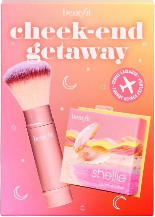 Actual product image BeneFit Cosmetics Benefit Cheek-End Getaway Set (Warm Seashell-Pink)