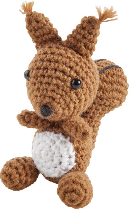 Produktbild Folia Mini Häkelset Eichhörnchen