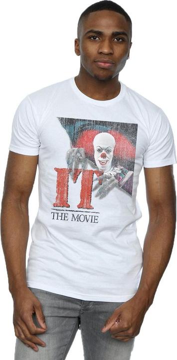 Actual product image It Mens Distressed Poster T-Shirt (S)