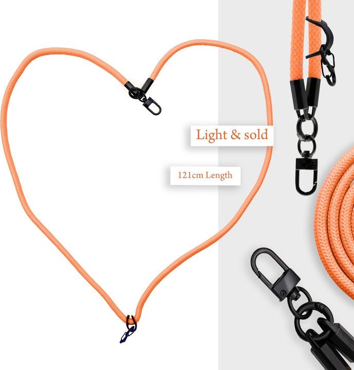 Produktbild Cadorabo Handykette für Huawei P8 LITE 2017 / P9 LITE 2017 Necklace Hülle mit verstellbarem Kordelband