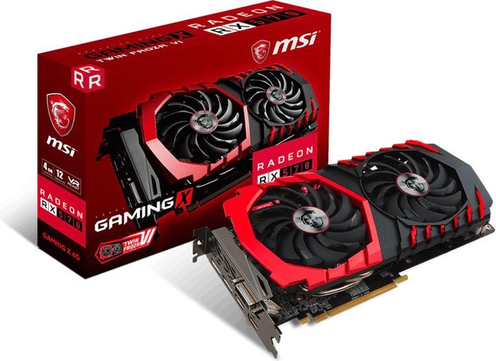 Actual product image MSI Radeon RX 570 GAMING X (4 GB)