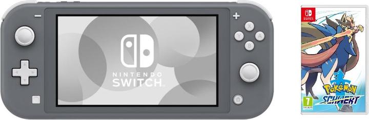 Actual product image Nintendo Switch Lite + Pokémon Sword