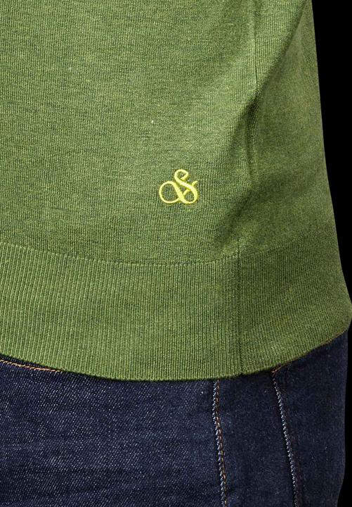 Produktbild Scotch & Soda Regular Fit Pullover Turtle Neck Green (L)