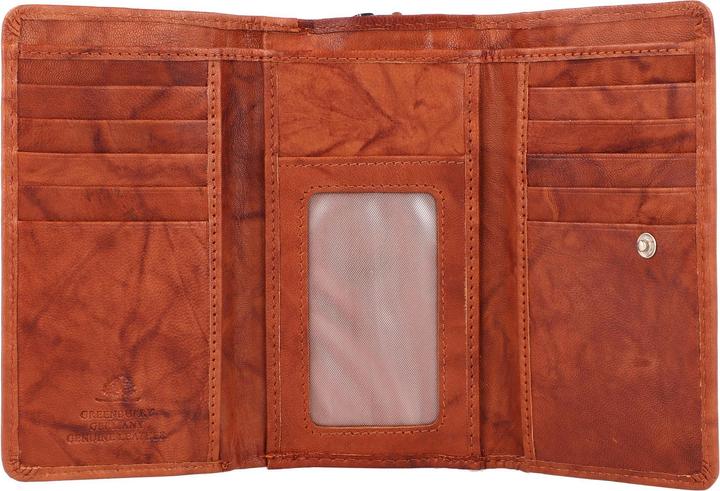 Actual product image Greenburry Basic wallet RFID leather 14 cm