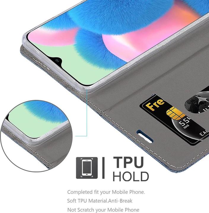 Image du produit Cadorabo Couverture look jeans Book (Samsung Galaxy A50, Samsung Galaxy A30s, Samsung Galaxy A50s)