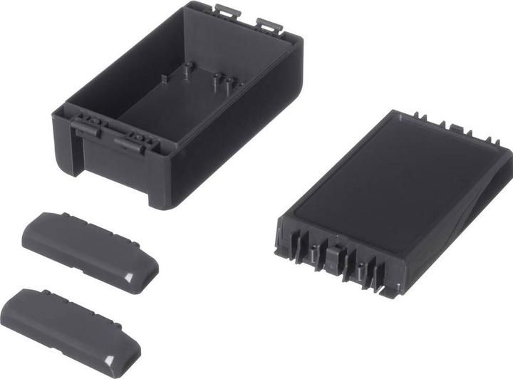 Actual product image Bopla BOCUBE IP67 enclosure, ABS, RAL 7024 (Housing)