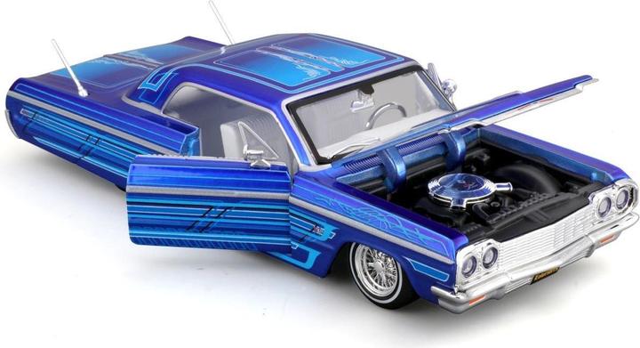 Produktbild Maisto Chevrolet Impala 1964 Lowrider 1/24 blau