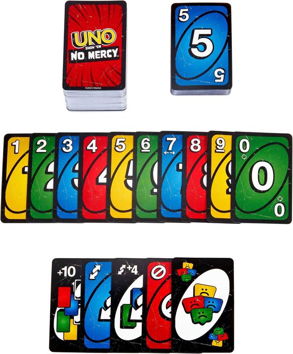 Produktbild Mattel Games Uno No Mercy (Englisch)