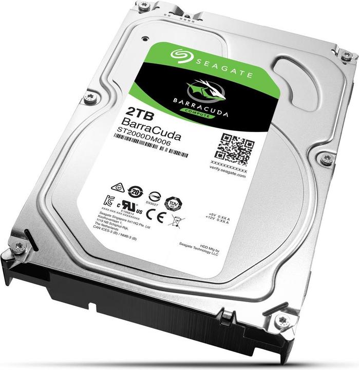 Productafbeelding Seagate BarraCuda (2 TB, 3.5", CMR)