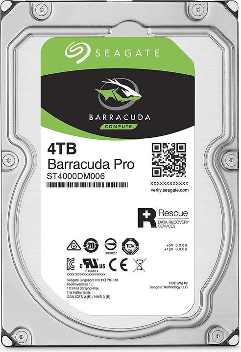 Produktbild Seagate BarraCuda Pro (4 TB, 3.5")