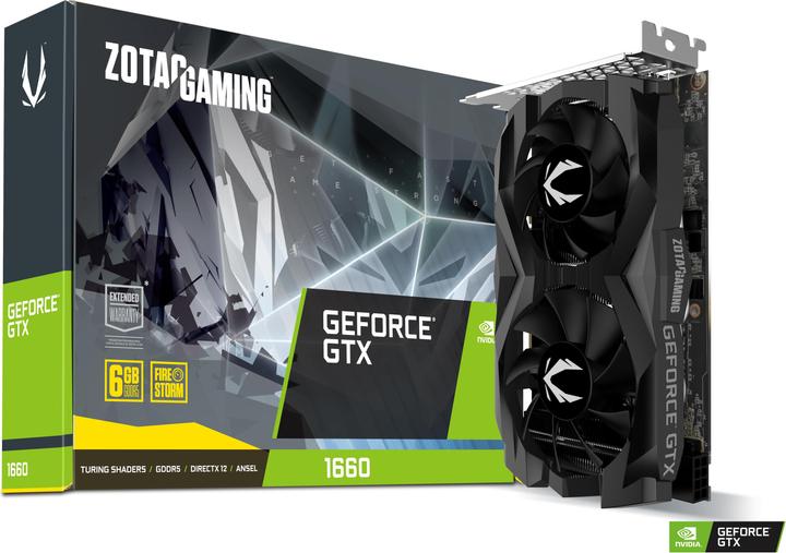 Image du produit Zotac GeForce GTX 1660 (6 Go)