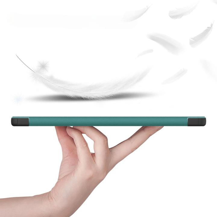 Actual product image Cover-Discount Xiaomi Pad 6 - Tri-fold Smart Case green (Xiaomi Pad 6, Xiaomi Pad 6 Pro)