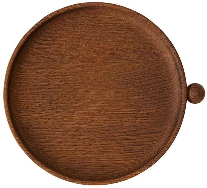 Actual product image Oyoy Serving tray Inka 2.5 x 22 x 20 cm, Dark brown
