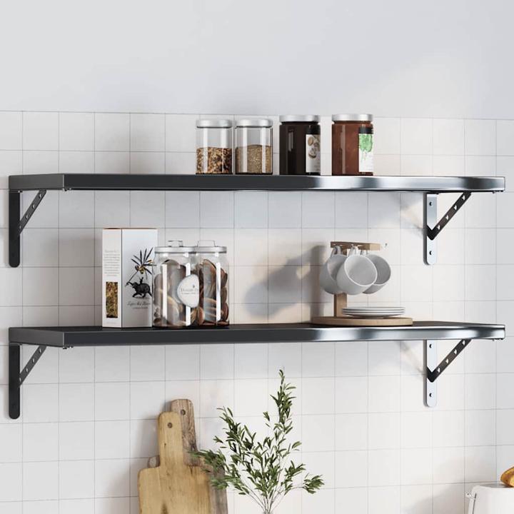 Produktbild VidaXL Regalträger 4 Stk. Edel