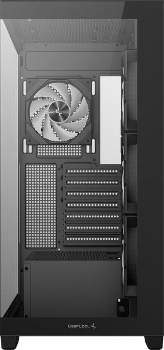 Produktbild NoName CG580 4F (schwarz, Tempered Glass x 2) (ATX, mATX, ITX)