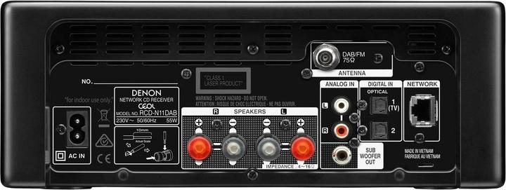 Actual product image Denon CEOL N11DAB (Wi-Fi, Airplay, CD player, Bluetooth, Multiroom, 2x 65 W)