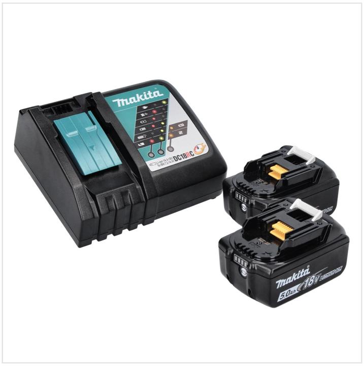 Actual product image Makita DHP 484 RT Battery impact drill 18 V 54 Nm Brushless + 2x battery 5.0 Ah + charger (Rechargeable battery operated)