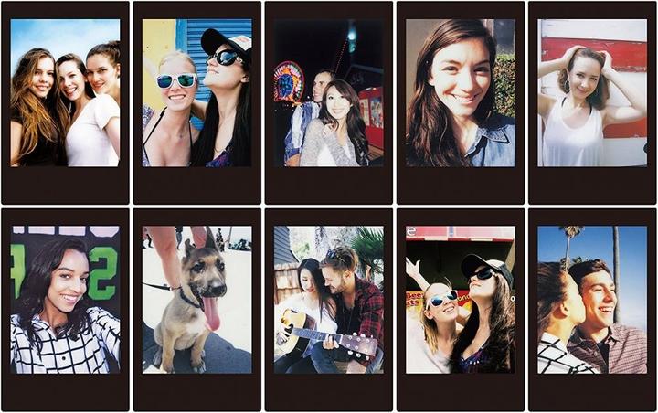 Actual product image Fujifilm Instax Mini 10 sheets black (Instax Mini)