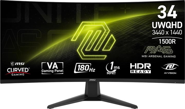 Immagine prodotto MSI MAG 346CQ (3440 x 1440 pixel, 34")