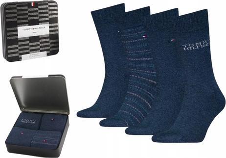Immagine prodotto Tommy Hilfiger Calze da uomo in confezione da 4 pezzi (confezione da 4, 39 - 42)