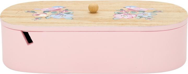 Produktbild Greengate Ellie Aufbewahrungsbox pale pink medium 23 cm