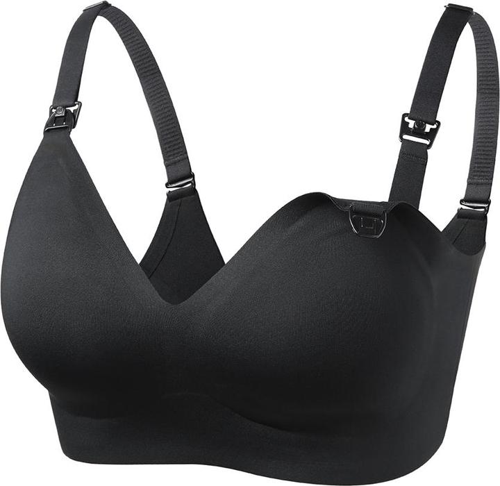 Momcozy Nursing Bra black XL (XL)