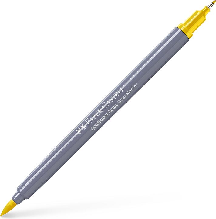 Immagine prodotto Faber-Castell Dual Marker Goldfaber Aqua (Giallo di cadmio, 0.40 mm, 1 x)