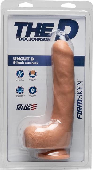 Actual product image Doc Johnson Uncut D with Balls