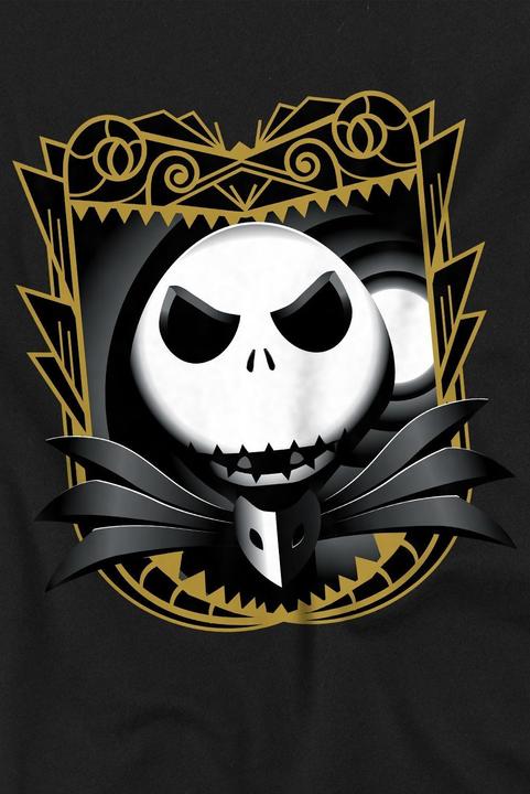 Actual product image The Nightmare Before Christmas Childrens/Kids Jack Skellington Shaded T-Shirt (140)