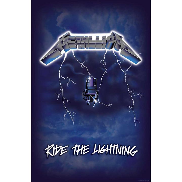 Produktbild Metallica Poster Ride The Lightning Stoff (106 x 70 cm)