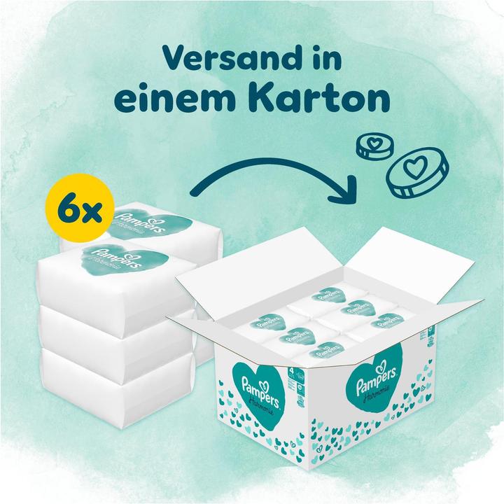 Actual product image Pampers Harmonie (Size 4, Monthly box, 174 Piece)