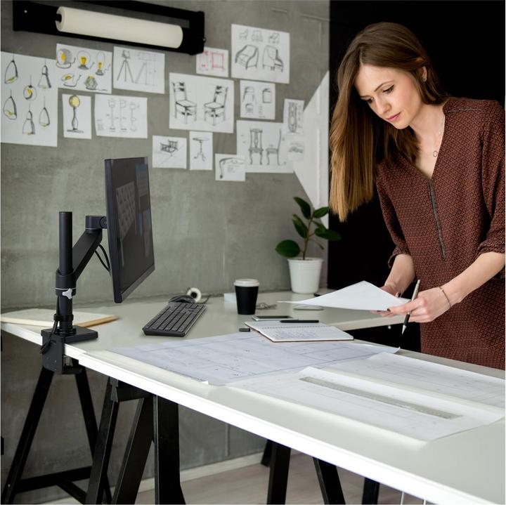 Produktbild Ergotron NX Monitor Arm Black (Tisch, 34")
