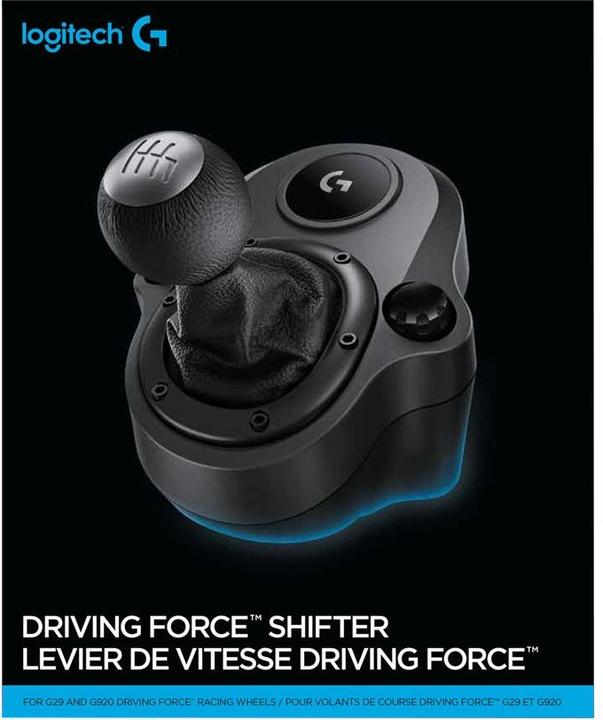 Immagine prodotto Logitech G Driving Force Shifter per Driving Force G29 & G920 (PC, PS4, Xbox One X, PS5, Xbox Series X)