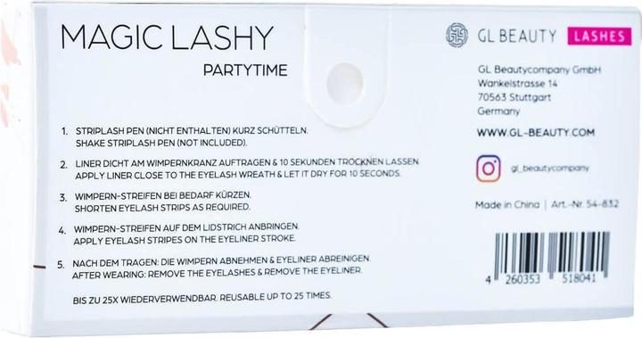 Actual product image GL Beauty Magic Lashy Partytime (Eyelashes applicator)