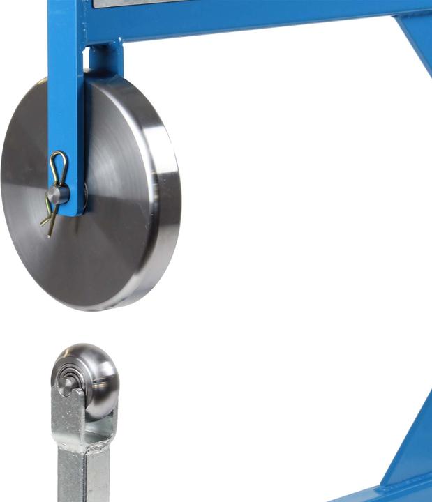 Produktbild Wiltec Rollenstreckmaschine English Wheel 15mm 6 Rollen Blechbearbeitung Metall