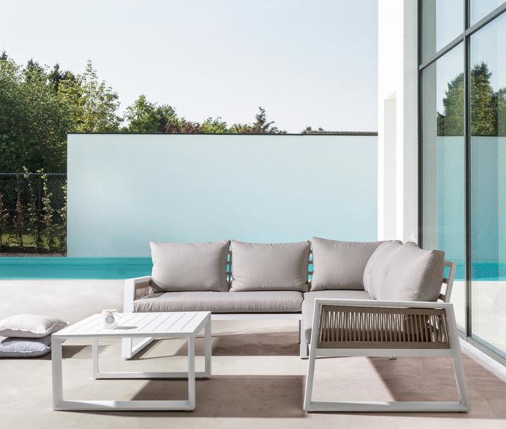 Produktbild zz_ArchivedByPCD_Mutoni Garten Gartenlounge Captiva weiss LH30