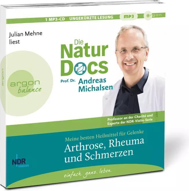 Produktbild Die Natur-Docs – Meine besten Heilmittel für Gelenke. Arthrose, Rheuma und Schmerzen (Andreas Michalsen, Friedrich-Karl Sandmann, Julian Mehne, Deutsch)