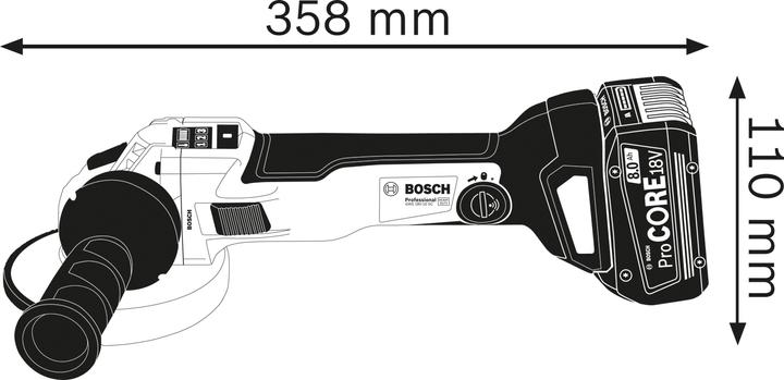Produktbild Bosch Professional GWS 18V-10 SC (125 mm)