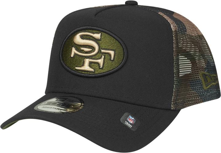 Produktbild New Era Snapback Trucker Cap - San Francisco 49ers wood camo (One Size)