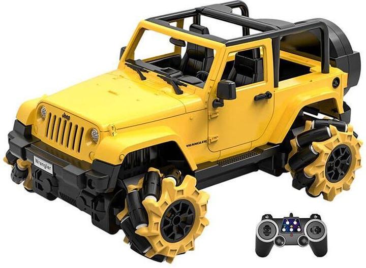 Double Remote-controlled car 1:16 (yellow) Jeep (drift) E348-003