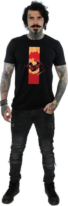 Image du produit - T-shirt DEADPOOL BLOOD STRIP - Homme (XXL)