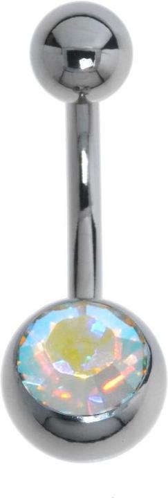 Bijouteria Bauchpiercing (Titan, Kristall)