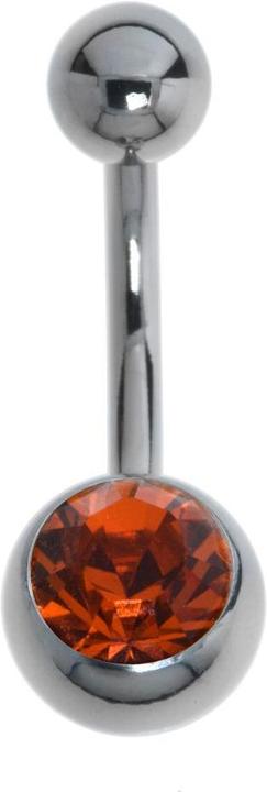Bijouteria Bauchpiercing (Titan, Kristall)