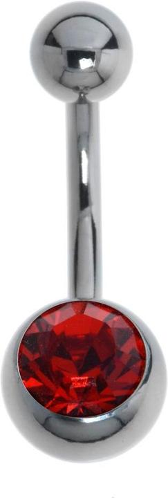 Produktbild Bijouteria Bauchpiercing (Titan, Kristall)