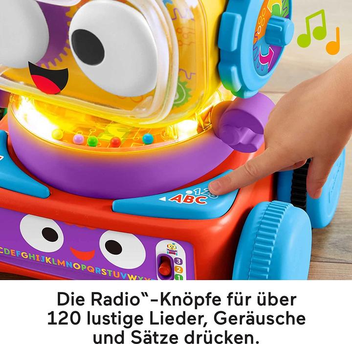 Produktbild Fisher-Price 4-in-1 Lernroboter Linus (Deutsch, Französisch)