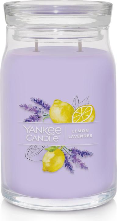 Image du produit Yankee Candle Bougie parfumée Lemon Lavender Signature Large Jar